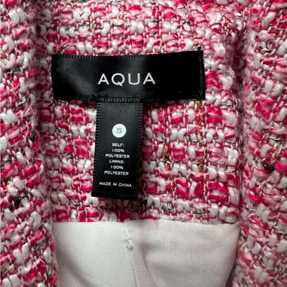 Aqua Tweed Double Breasted Blazer - Picture 3 of 7